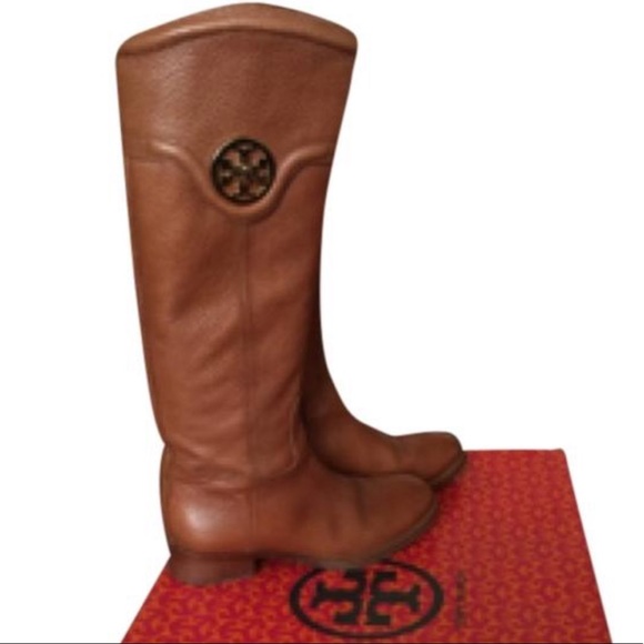 SOLD - Tory Burch Selma Riding Boots - Size 5.5M - Picture 2 of 7
